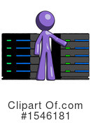 Purple Design Mascot Clipart #1546181 by Leo Blanchette