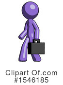 Purple Design Mascot Clipart #1546185 by Leo Blanchette