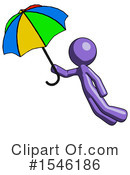 Purple Design Mascot Clipart #1546186 by Leo Blanchette