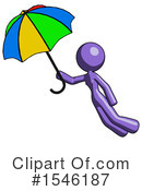 Purple Design Mascot Clipart #1546187 by Leo Blanchette