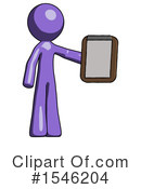 Purple Design Mascot Clipart #1546204 by Leo Blanchette