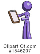 Purple Design Mascot Clipart #1546207 by Leo Blanchette