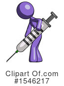 Purple Design Mascot Clipart #1546217 by Leo Blanchette