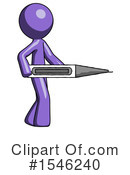 Purple Design Mascot Clipart #1546240 by Leo Blanchette