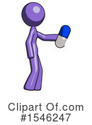 Purple Design Mascot Clipart #1546247 by Leo Blanchette