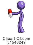 Purple Design Mascot Clipart #1546249 by Leo Blanchette