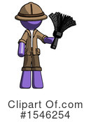 Purple Design Mascot Clipart #1546254 by Leo Blanchette