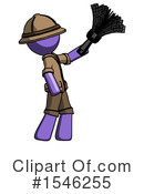Purple Design Mascot Clipart #1546255 by Leo Blanchette