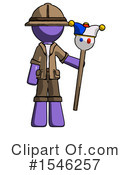 Purple Design Mascot Clipart #1546257 by Leo Blanchette