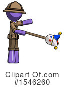 Purple Design Mascot Clipart #1546260 by Leo Blanchette