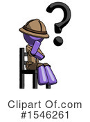 Purple Design Mascot Clipart #1546261 by Leo Blanchette