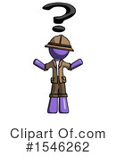 Purple Design Mascot Clipart #1546262 by Leo Blanchette