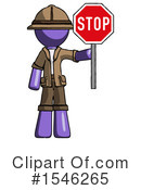Purple Design Mascot Clipart #1546265 by Leo Blanchette