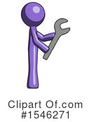 Purple Design Mascot Clipart #1546271 by Leo Blanchette