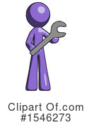Purple Design Mascot Clipart #1546273 by Leo Blanchette