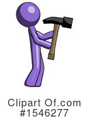 Purple Design Mascot Clipart #1546277 by Leo Blanchette
