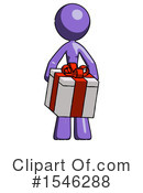 Purple Design Mascot Clipart #1546288 by Leo Blanchette