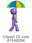 Purple Design Mascot Clipart #1546294 by Leo Blanchette