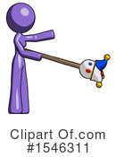 Purple Design Mascot Clipart #1546311 by Leo Blanchette