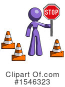 Purple Design Mascot Clipart #1546323 by Leo Blanchette