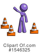 Purple Design Mascot Clipart #1546325 by Leo Blanchette