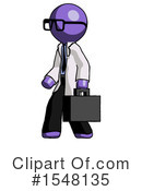 Purple Design Mascot Clipart #1548135 by Leo Blanchette