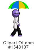Purple Design Mascot Clipart #1548137 by Leo Blanchette