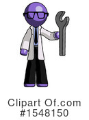 Purple Design Mascot Clipart #1548150 by Leo Blanchette