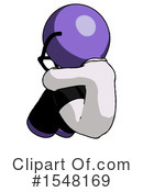 Purple Design Mascot Clipart #1548169 by Leo Blanchette