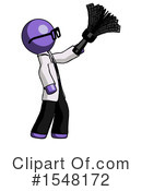 Purple Design Mascot Clipart #1548172 by Leo Blanchette