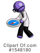 Purple Design Mascot Clipart #1548180 by Leo Blanchette