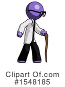 Purple Design Mascot Clipart #1548185 by Leo Blanchette
