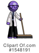 Purple Design Mascot Clipart #1548191 by Leo Blanchette
