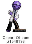 Purple Design Mascot Clipart #1548193 by Leo Blanchette