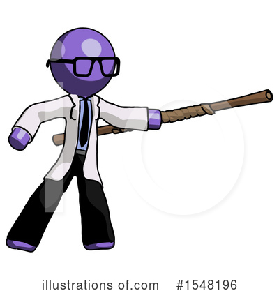 Royalty-Free (RF) Purple Design Mascot Clipart Illustration by Leo Blanchette - Stock Sample #1548196