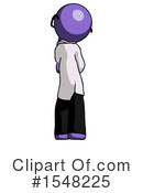Purple Design Mascot Clipart #1548225 by Leo Blanchette