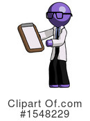 Purple Design Mascot Clipart #1548229 by Leo Blanchette