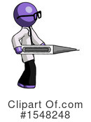 Purple Design Mascot Clipart #1548248 by Leo Blanchette