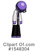 Purple Design Mascot Clipart #1548304 by Leo Blanchette