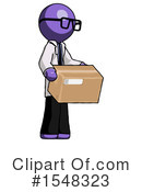 Purple Design Mascot Clipart #1548323 by Leo Blanchette