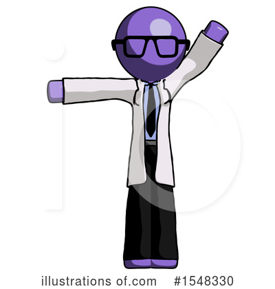 Royalty-Free (RF) Purple Design Mascot Clipart Illustration by Leo Blanchette - Stock Sample #1548330