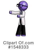 Purple Design Mascot Clipart #1548333 by Leo Blanchette