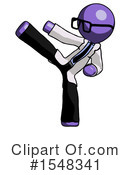 Purple Design Mascot Clipart #1548341 by Leo Blanchette