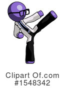 Purple Design Mascot Clipart #1548342 by Leo Blanchette