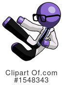 Purple Design Mascot Clipart #1548343 by Leo Blanchette