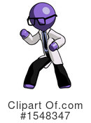 Purple Design Mascot Clipart #1548347 by Leo Blanchette