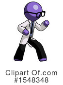 Purple Design Mascot Clipart #1548348 by Leo Blanchette