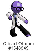 Purple Design Mascot Clipart #1548349 by Leo Blanchette