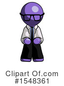 Purple Design Mascot Clipart #1548361 by Leo Blanchette