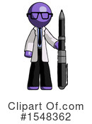 Purple Design Mascot Clipart #1548362 by Leo Blanchette